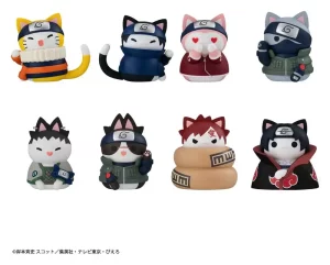 Naruto Mega Cat Project: Minifigure Nyaruto! Gatti del Villaggio della Foglia - Display (8)
