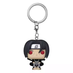 Portachiavi Funko POP! Naruto - Itachi Uchiha (Moonlit) Display (12)