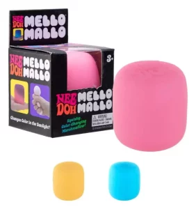 NeeDoh Squeeze Ball Mello Mallo Color Change da 6 cm - Confezione con 12 Palle