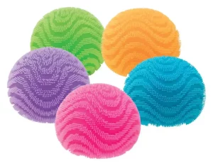 NeeDoh Squeeze Ball Nice Cube Glow (Fluorescente) – Display da 12 pezzi