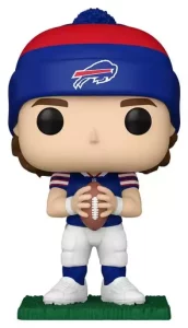 NFL POP! Vinyl Figure: Josh Allen (Beanie) dei Buffalo Bills, 9 cm