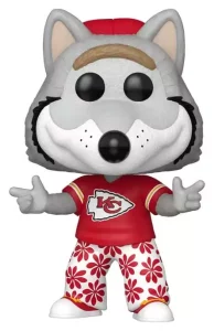 NFL POP! Vinyl Figure Mascots: Chiefs - Wolf 9 cm