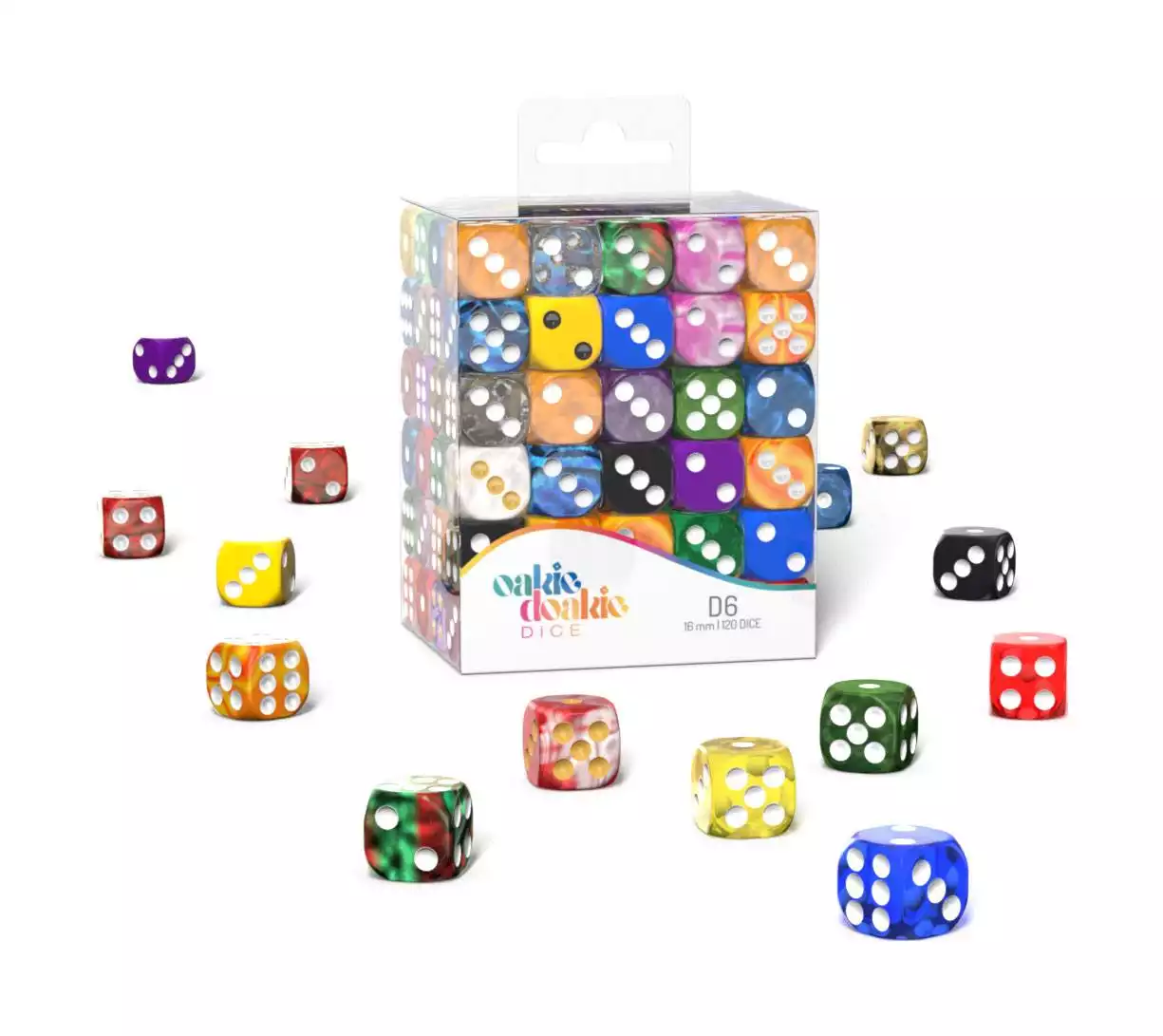 oakie-doakie-dice-d6-dice-retail-pack-16-mm-mixed-120-1785050165-2