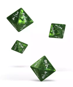 Dado D8 Oakie Doakie Goyf Marmorizzato Verde (4)