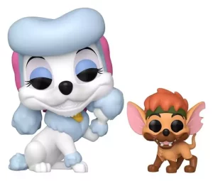 Oliver & Co. POP&Buddy Georgette con Tito – Action Figure Vinyl da 9 cm