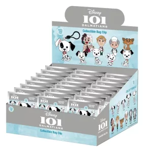 Display 24 Bustine Sorpresa: Clip in Schiuma 101 Dalmata