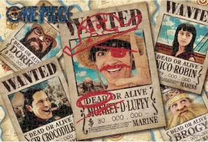 Puzzle One Piece 1000 Pezzi 'Wanted'