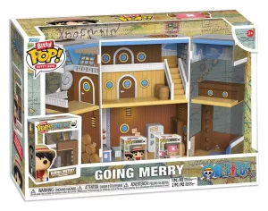 One Piece Bitty POP! Display Box con 2 Figure Vinyl Going Merry