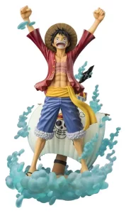 One Piece Figuarts ZERO Monkey D. Luffy - Partenza per il Nuovo Mondo - 25 cm