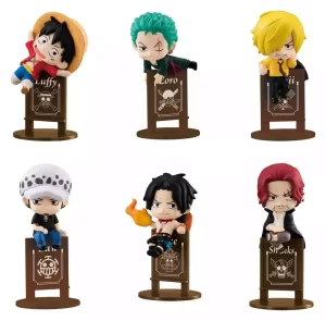 One Piece Ochatomo Mini Figure - Festa dei Pirati (4 cm) - Display da 8