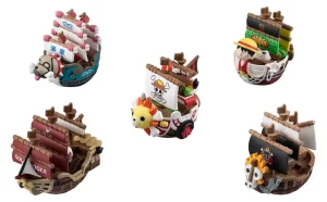 One Piece YuraColle Mini Figure Set Vol.3: Collezione Grand Line (6 pezzi, 6 cm)