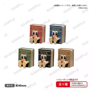Osuwari-chan The Box Mini Figures Book: Display con 6 Figure Cieche da 4 cm