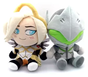 Plush Overwatch Genji & Mercy - Set da 2 (22 cm)