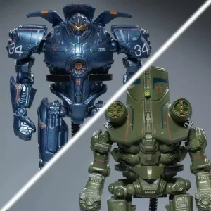 Pacific Rim DefoStyle Figure 2-Pack: Gipsy Danger & Cherno Alpha (17 cm)