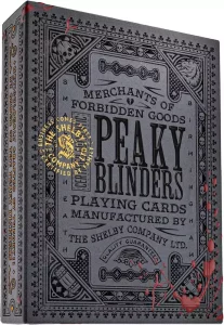 Carte da Gioco Peaky Blinders - Forgiate nel Fumo e nel Sangue