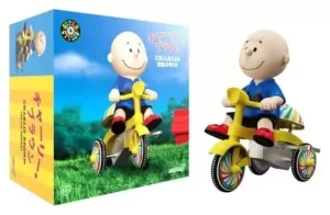 Veicolo Super Cycles Charlie Brown (Blu con Triciclo Giallo)