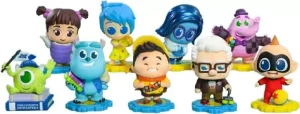 Pixar Cosbi Mini Figure 8 cm Blind Box Display (8)