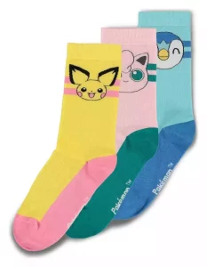 Calzini Pokémon 3 Paia - Taglia 35-38