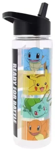 Borraccia Pokémon Flip Top Pronta all'Attacco