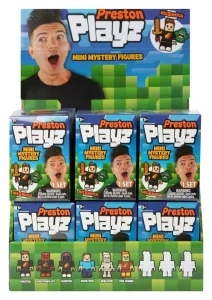 Mini Action Figure Preston Playz Serie 1 – Box da Esposizione (12)