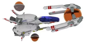 Kit Modello Plastica R-9A [ARROW-HEAD] Ver. da R-Type Final 3 Evolved (25 cm)