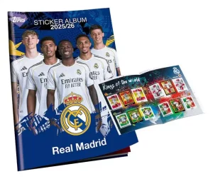 Album Collezioni Stickers Real Madrid 2025/26