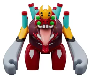 Brickroid Mini Figure Evangelion Unit 02 Forma Bestia Fase 2 (Tipo 1) - 4 cm