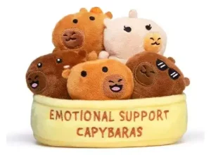 Peluche di Capibara per Supporto Emotivo