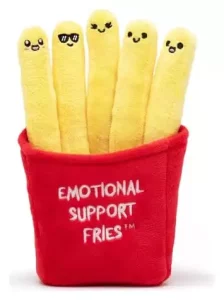 Peluche di Patatine Fritte per Supporto Emotivo