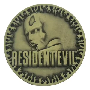 Moneta da Collezione Resident Evil 30° Anniversario in Ottone Anticato