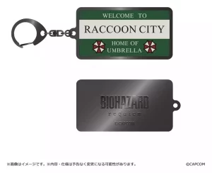 Portachiavi Metallo Resident Evil: Cartello Benvenuto Raccoon City