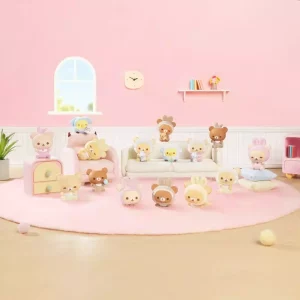 Rilakkuma Nuonuo Baby Series: Display con 4 Blind Box di Mini Figure