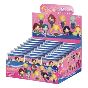 Sailor Moon: Display di 24 Portachiavi Bag Clips in PVC 3D - Serie 5
