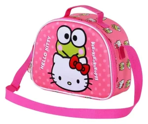 Borsa da Pranzo Sanrio Hello Kitty 3D Rosa Divertente