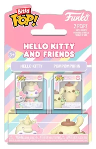 Sanrio Bitty POP! Figures da Collezione - Set Duo My Melody & PomPom (2 cm)