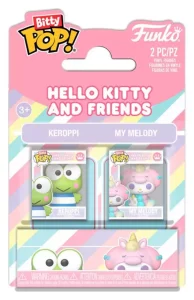 Sanrio Bitty POP! Figures in Vinile Duo K & MM - 2 cm