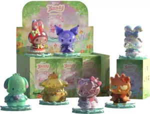 Sanrio Earth Explorer Series Kandy - Mini Figure Vinil da 4 Pollici (Blind Box Display con 6 Pezzi)