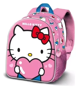 Zaino Sanrio Elite 3D Hello Kitty Cuore