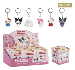Sanrio Hello Kitty Portachiavi Blind Box Display (6)