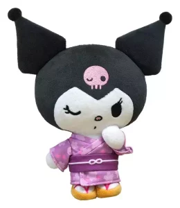 Sanrio Kuromi Peluche Kimono – 22 cm