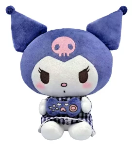 Sanrio Kuromi: Peluche Pigiama - 22 cm