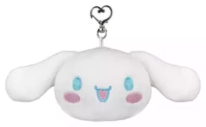 Poverino Cinnamoroll Sanrio Portachiavi in Peluche 6 cm