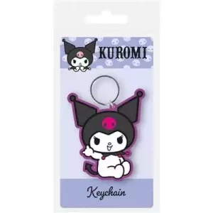 Portachiavi Kuromi Rocking Sanrio in PVC