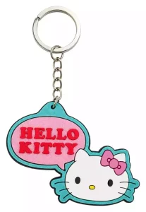 Portachiavi Gomma Hello Kitty Sanrio 5,5 cm