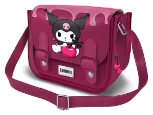 Borsa a Tracolla Sanrio Kuromi Cherry XS