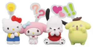 Sanrio Twinchees Mini Figure Hello Kitty & Friends Pikon Mind - Display (24)