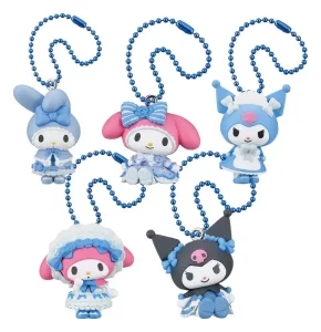 Sanrio Twinchees Mini Figure My Melody x Kuromi Sweet Lolita da 5 cm - Display (24)