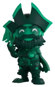 Sea of Thieves: Statuetta Vinilico del Pirata Lord (Fluorescente) - 14 cm
