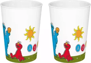 Set di 2 Tazze Vintage Sesame Street per Bambini - 330ml