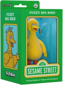 Action Figure ReAction Big Bird (Plush) - Sesame Street